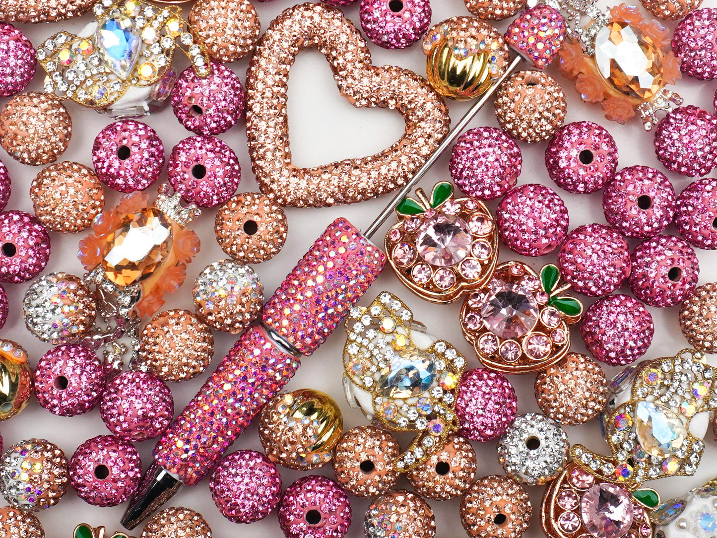 Secret Mix-Beaded Pen-Love Locked