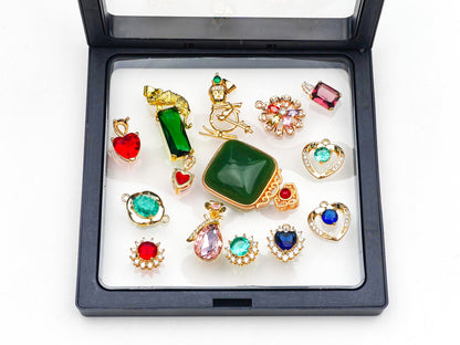 Dual-Tone Charm Assortment