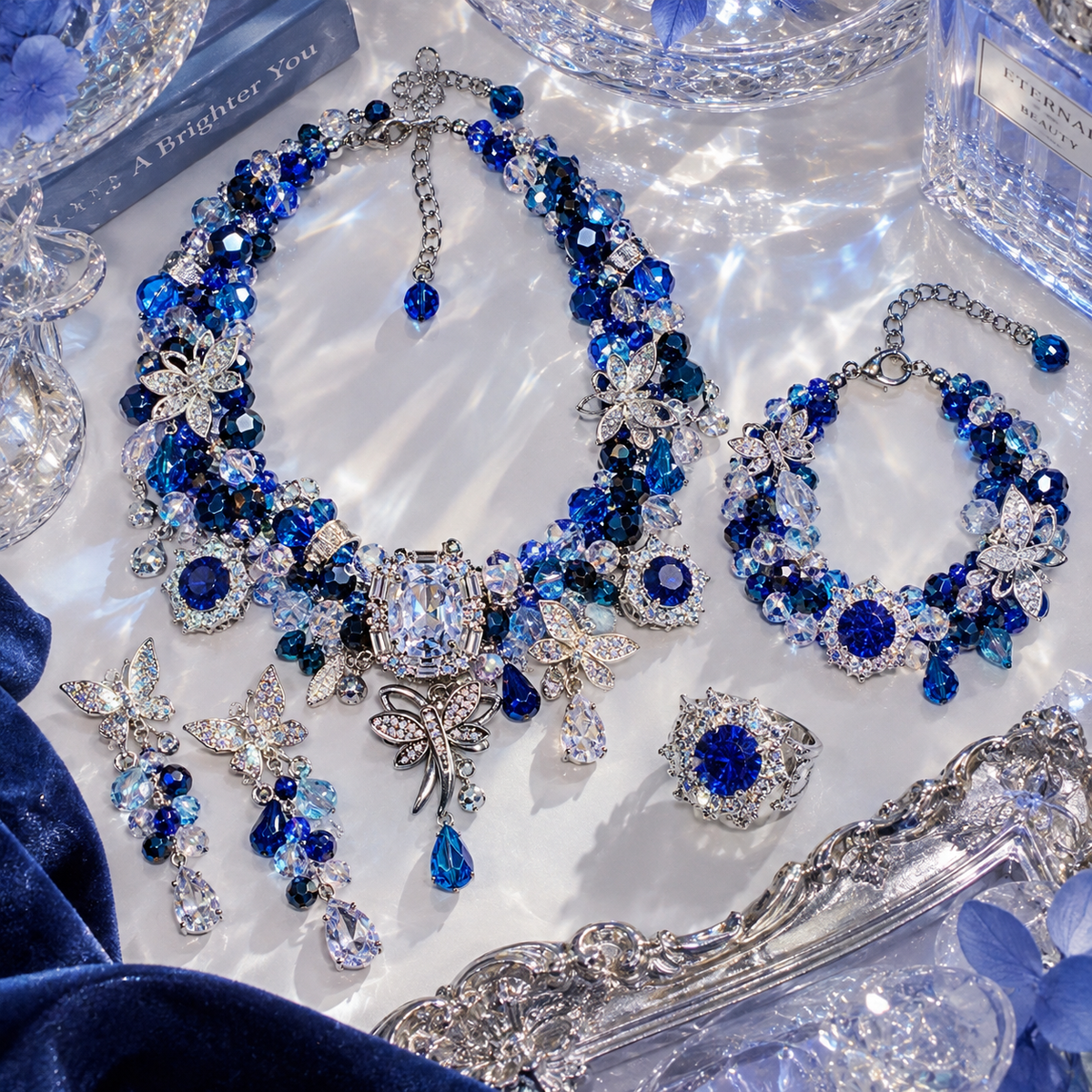 (last 4 glasses)(Artist) Luxury Plus-Sapphire Starlight