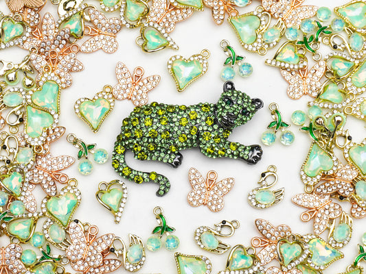 Jewel Drop-Safari Chic
