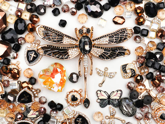 Giant Lux- Noir Dragonfly