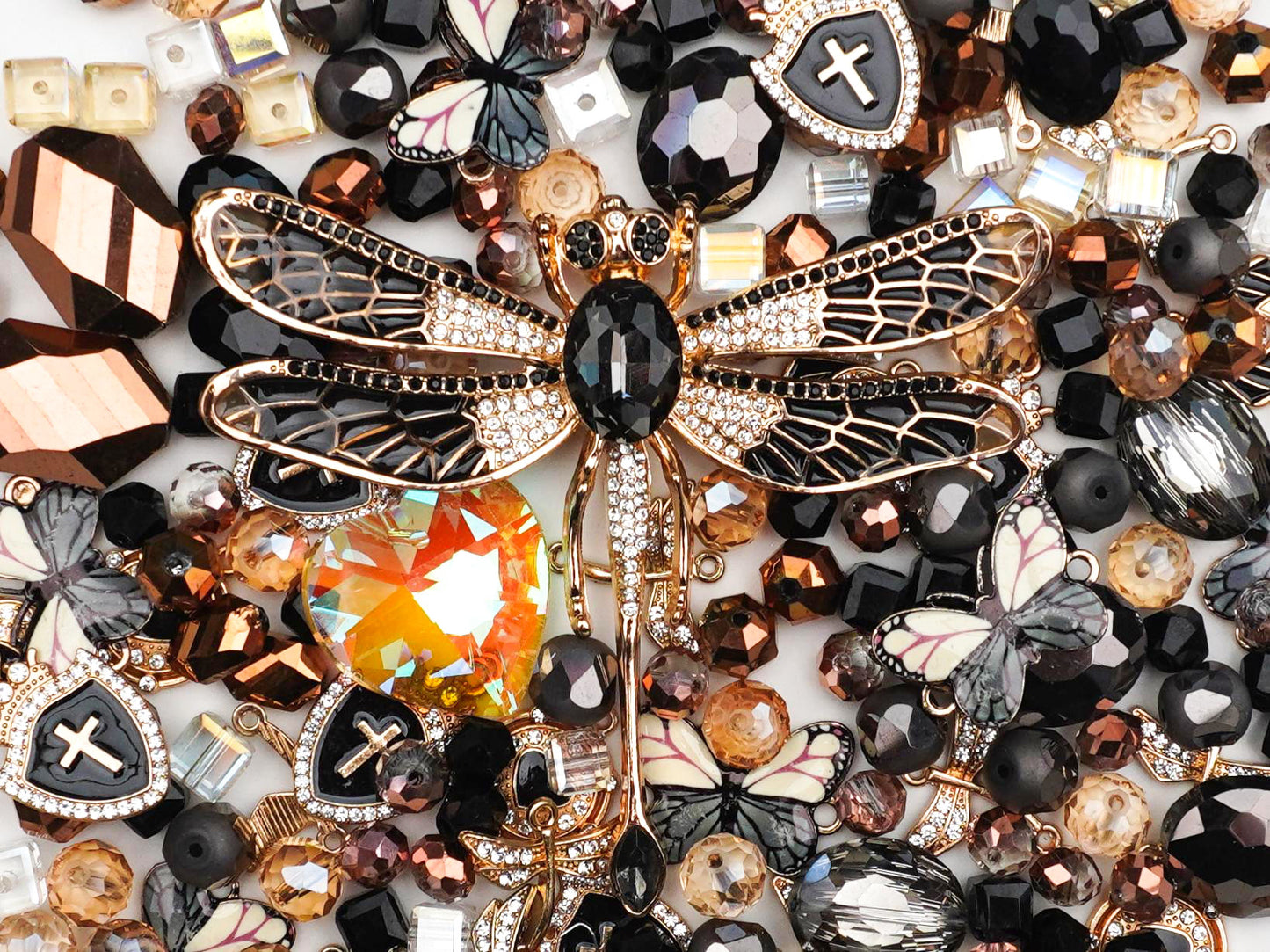 Giant Lux- Noir Dragonfly