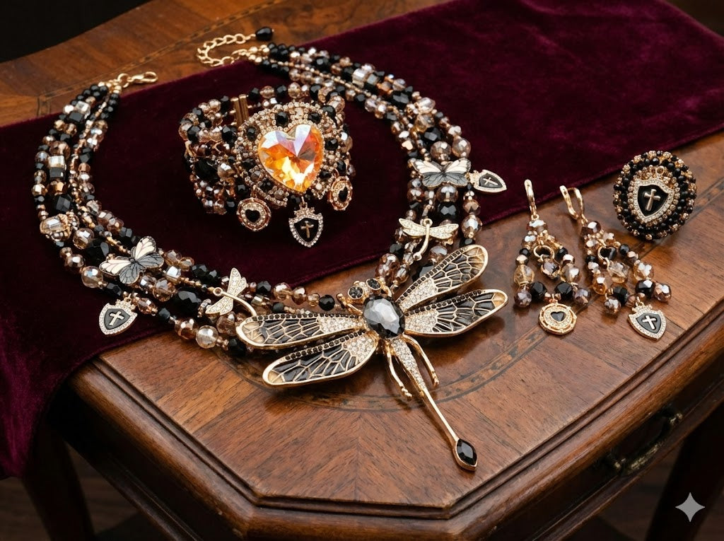 Giant Lux- Noir Dragonfly