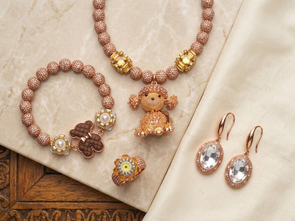 Beaded Pen-Latte Love