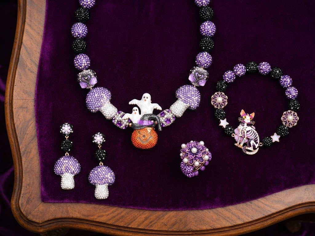 Beaded Pen-Spooky Cute